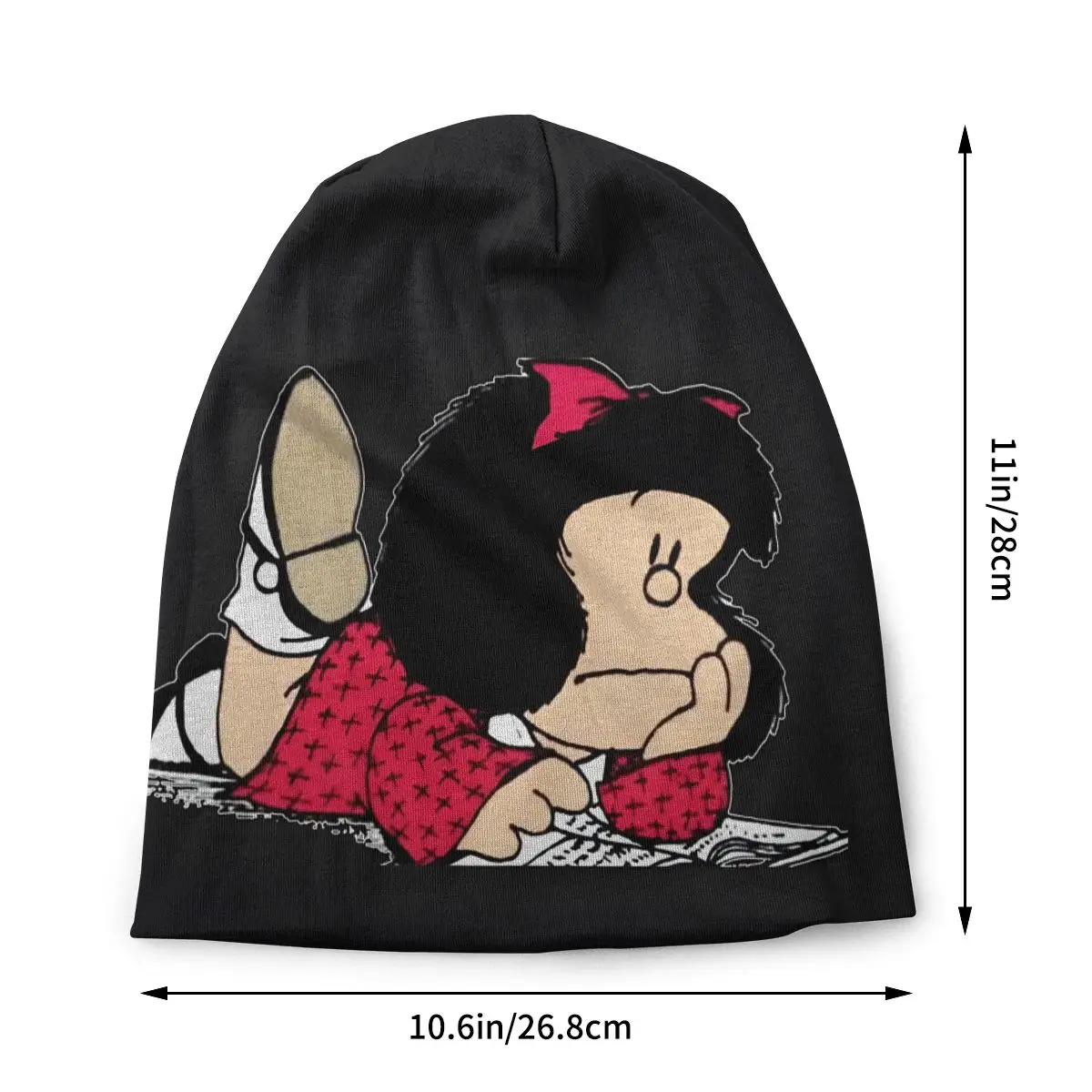 Mafalda Unisex, gorro de senderismo de doble capa, sombreros finos para hombres y mujeres