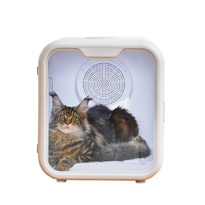 Large Capacity Smart Pet Drying Box Home Use Silent Pet Drying Box Suitable for Cats and Puppies Portable Pet Smart Dryer