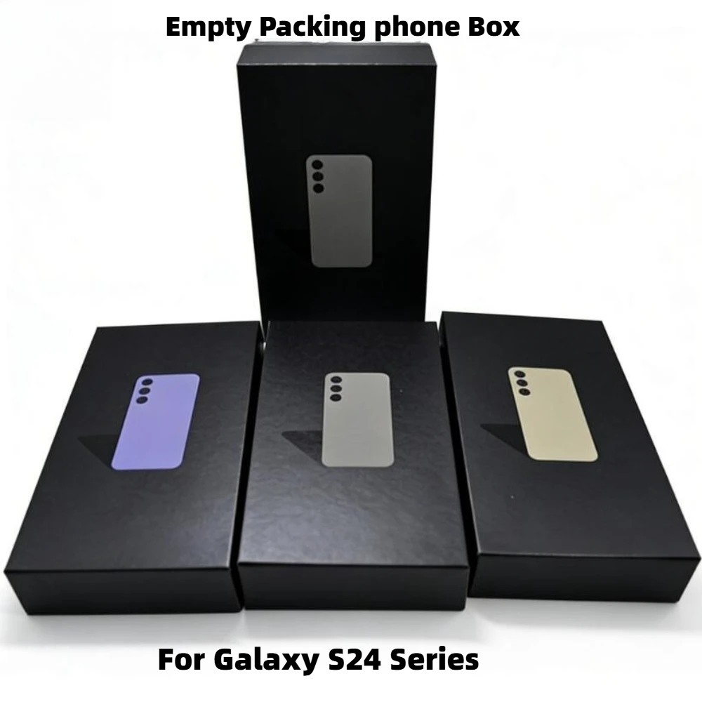 

Empty Packing phone Box For Samsung Galaxy S24+ S24 S24 FE S4 Ultra Phone or Accessories US/EU/UK Adapter Type-C Cable Headset