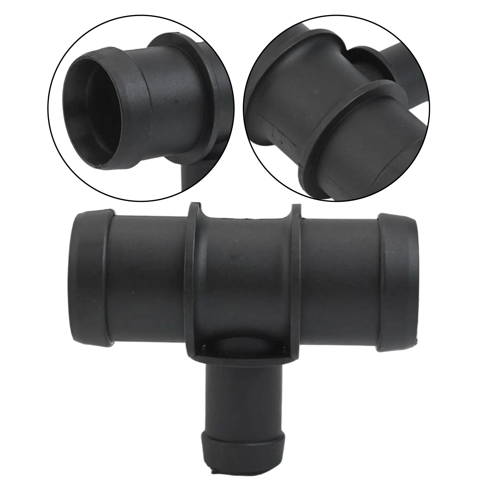 Sistema de refrigeração do motor, radiador preto, conector de mangueira de refrigeração, conector de mangueira de automóvel, compatibilidade perfeita para veículos