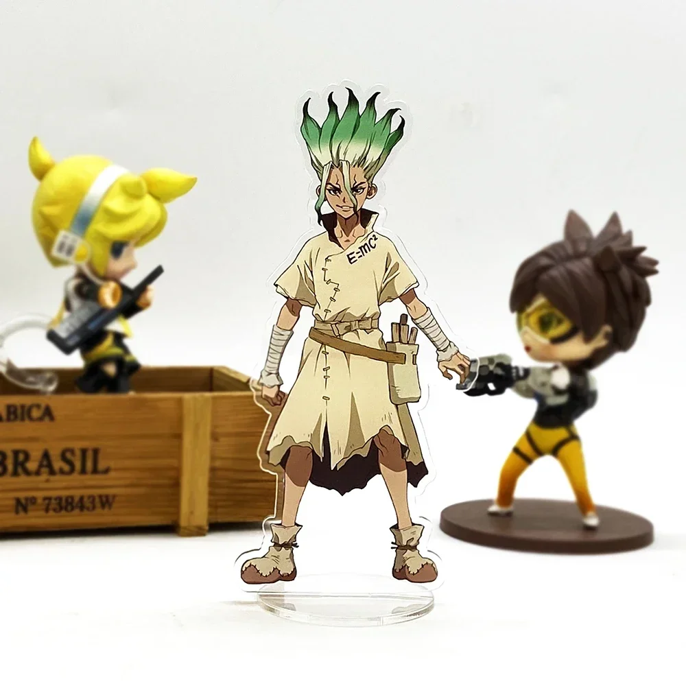 

Dr. Stone Ishigami Senkuu HF acrylic stand figure model plate holder cake topper anime Japanese