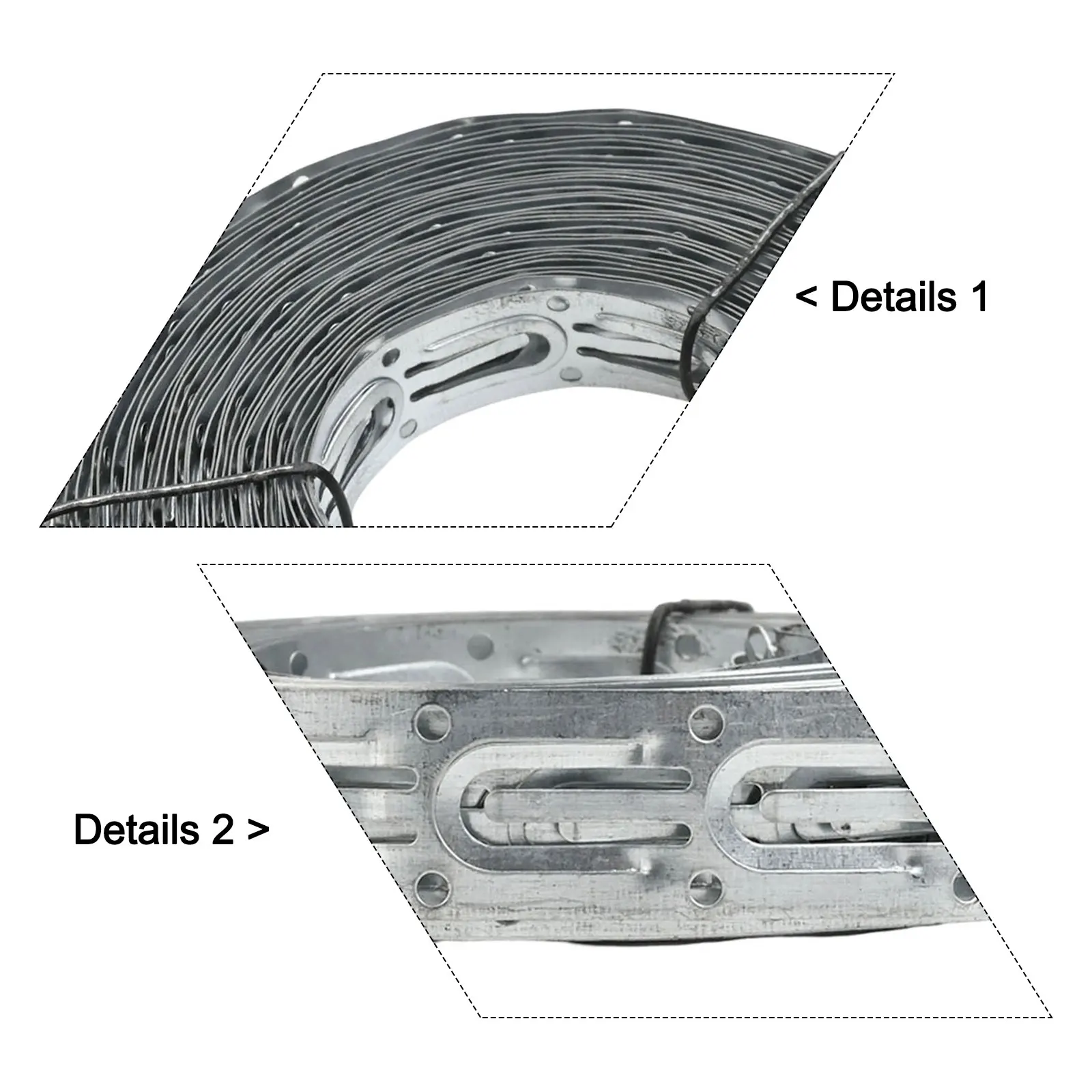 For Heating Cable Installation Floor Heating Straps 0.32mm Thickness Floor Heating Cable Accessories Versatile Cable Fixing