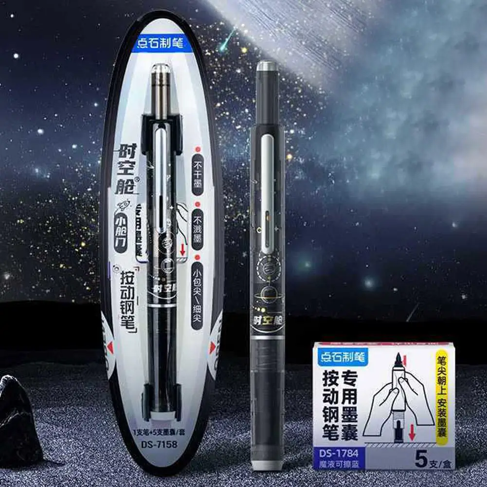 For Timeless Ds7158 Pilot Pen With Small Compartment Technology Inkless Writing Practice For Students Plastic Material Supp Q6o8
