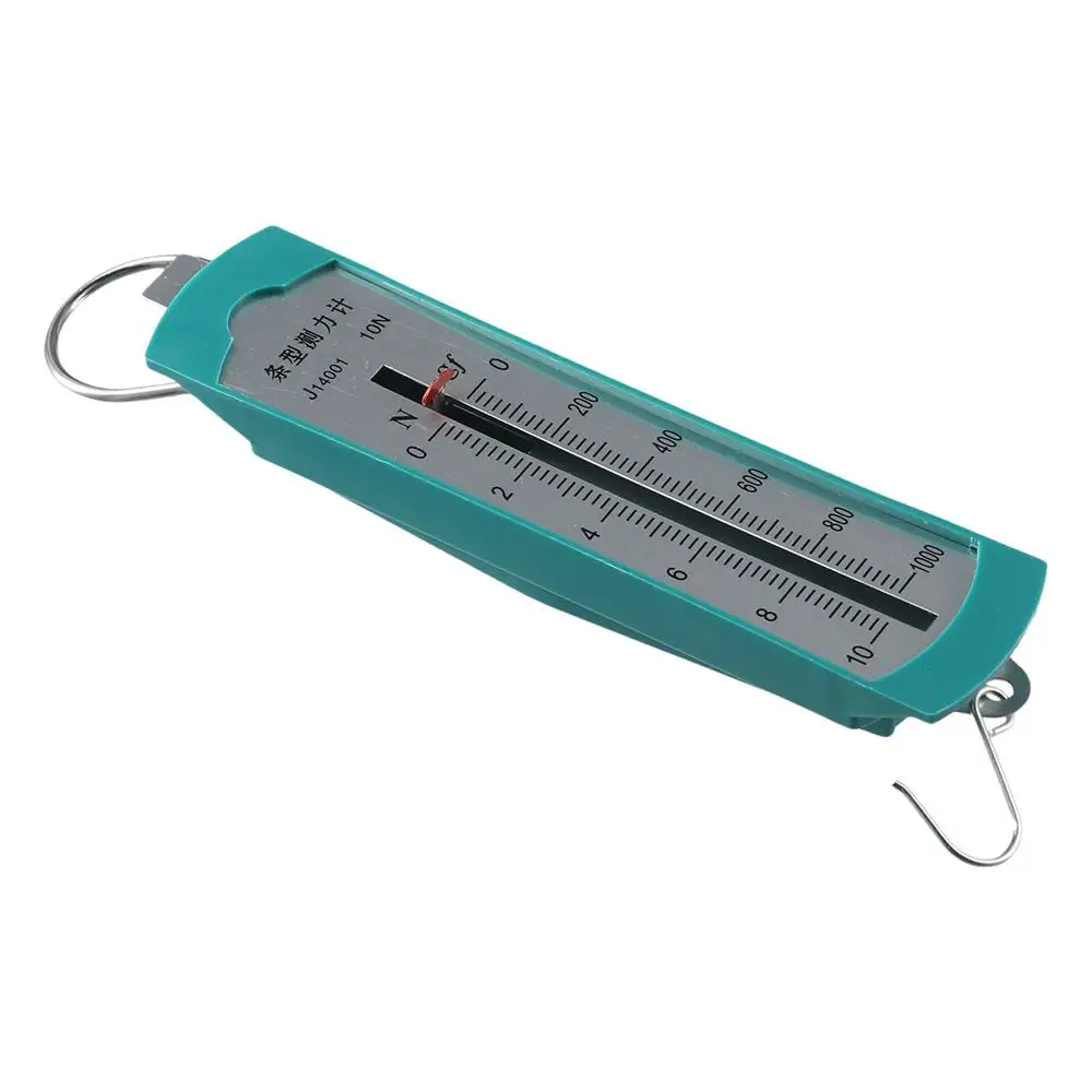 Premium Quality Pull-Type Force Meter Spring Scale Green 10N Hanging Spring Dynamometer Trigger Pull Gauge Measuring Instrument