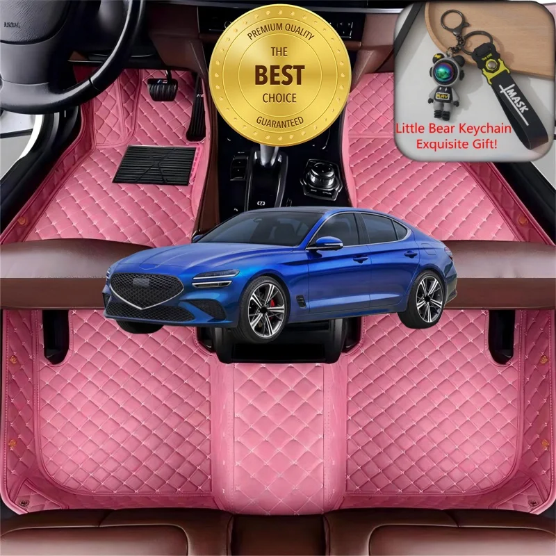 

Customized Fit for Genesis G70 2017-2027 Car Floor Mats Car Accessories Tailored Luxury Auto Carpet Mats Left/Right-hand Drive