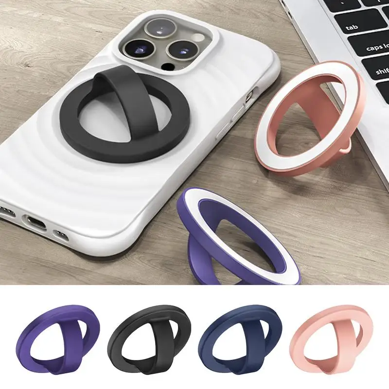Magnetic Ring For IPhone 15 14 13 12Pro Androiid Phones Plate Sticker Rings For Wireless Charger Stand Magnetic Phone Grip image 2