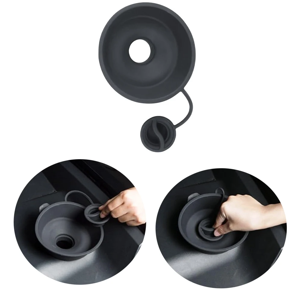 Für Tesla Modell 3 y Auto Glas Wasser einlass Trichter Flüssigkeit Nachfüll werkzeug Auto Windschutz scheibe Wischer tank Füll hafen Auto Werkzeug 2014-2018