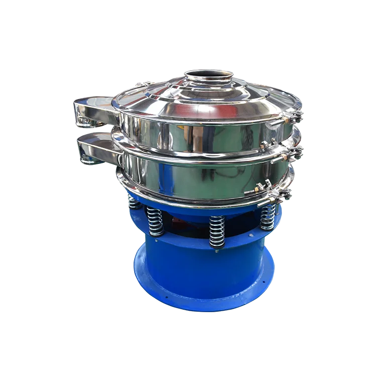 Xinxiang Xianchen Factory Direct Sales Double Layer Rotary Vibrating Screen Sieve Machine for Plastic