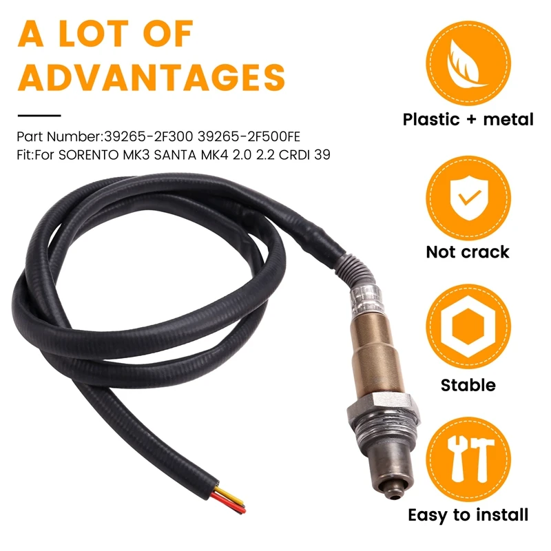 39265-2F300 Diesel Exhaust PM Particle Matter Sensor Probe For Kia Sorento MK3 Hyundai Santa MK4 2.0 2.2 CRDI 39