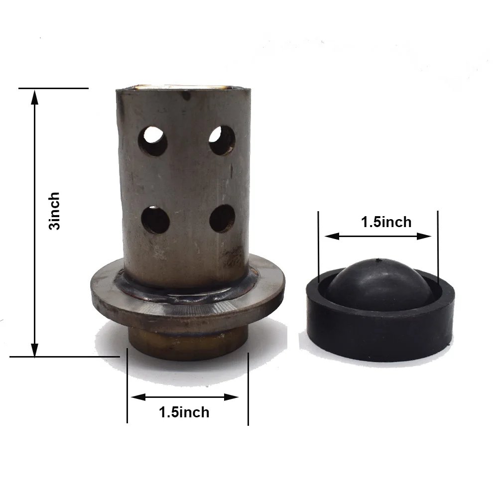 1.5*3inch Steel Casting Flask Jewelry Casting Accessories for Jewelry KAYA Vacuum System Machine
