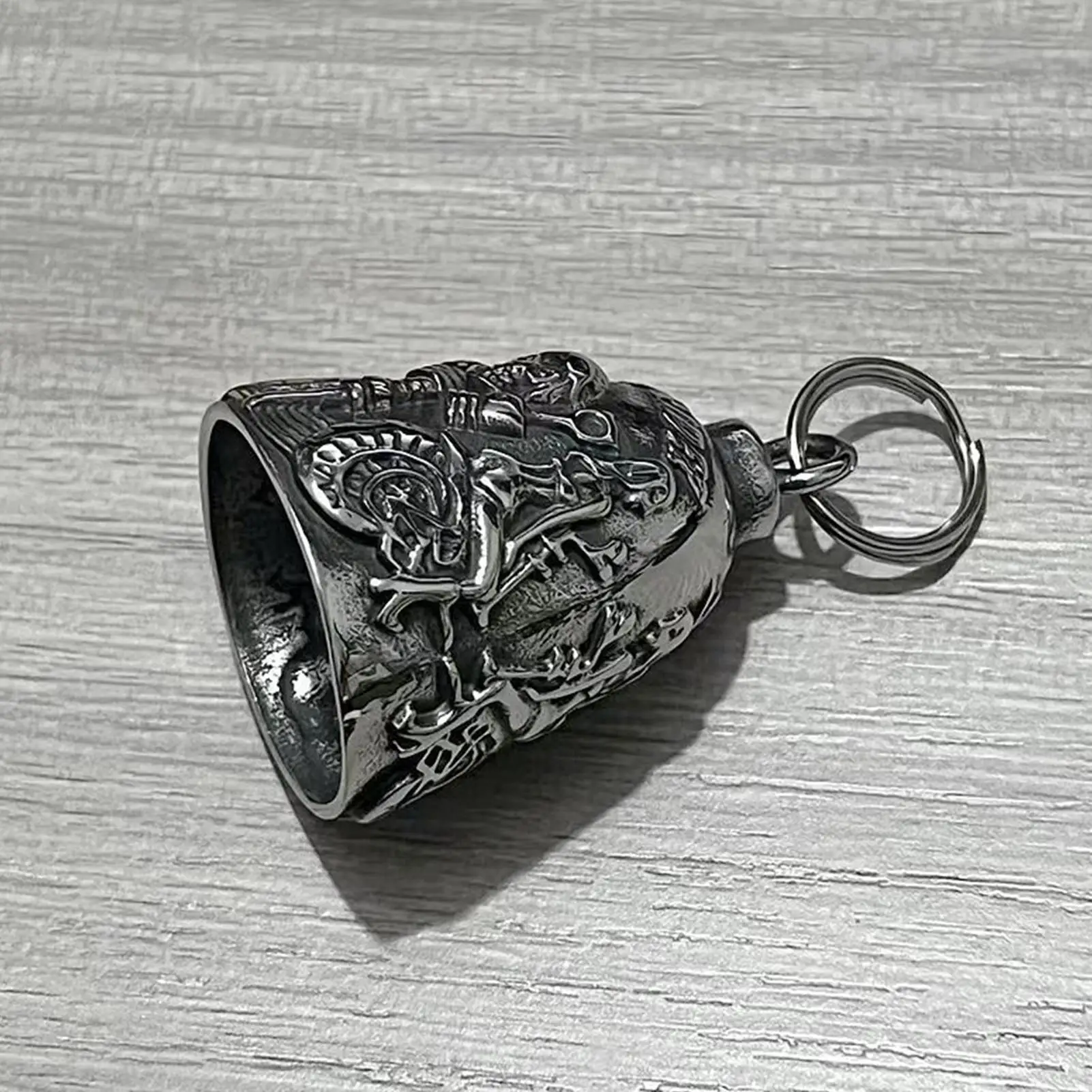 

Звонок для езды на мотоцикле, дизайн черепа, аксессуары для мотоциклов, кулон, колокольчик для езды на мотоцикле, брелок, подвеска для мужчин, женщин и мальчиков