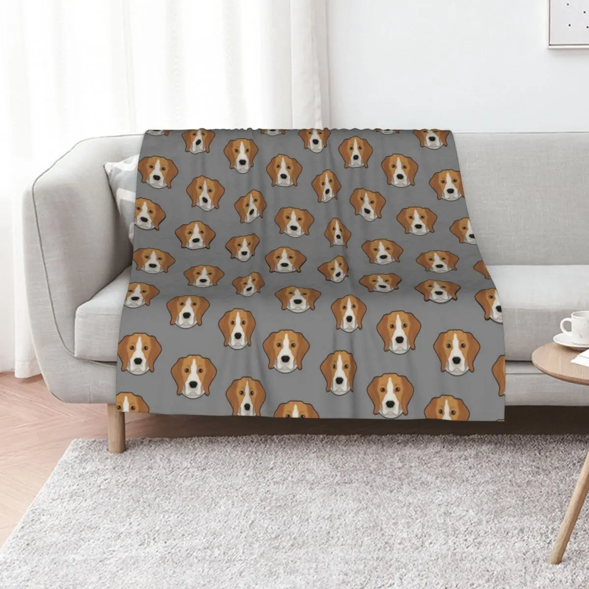 BEAGLES, BEAGLES AND MORE CUTE BEAGLES ~BEDDING Throw Blanket Decoratives funny gift blankets ands Thermal Shaggy Plaid Blankets