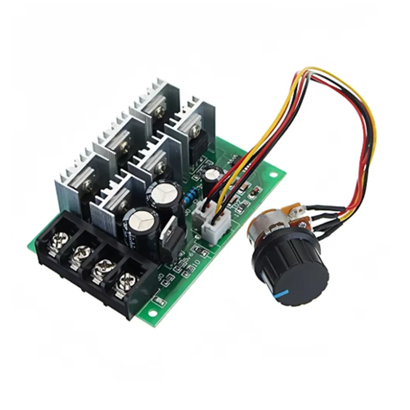DC 9-55V 40A 2000W PWM DC Motor Pump Speed Regulator High Power Speed Controller 9V 12V 24V 36V 48V