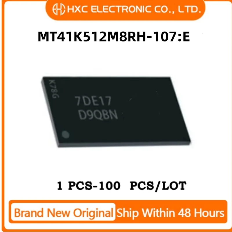 1ชิ้น/10ชิ้น/50ชิ้น/100ชิ้น MT41K512M8RH-107:E MT41K512M8RH ใหม่เอี่ยมชิป IC ดั้งเดิม