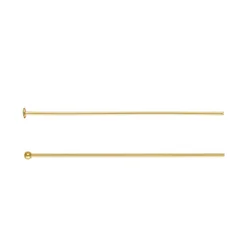 8 Pieces 14K Gold Filled Headpins Ball Head Pins Length 12.7mm 19mm 25.4mm 38.1mm 50.8mm