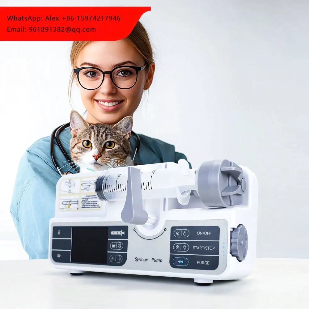 

CONTEC Popular Device SP950SVET Electric Veterinary Syringe Pump