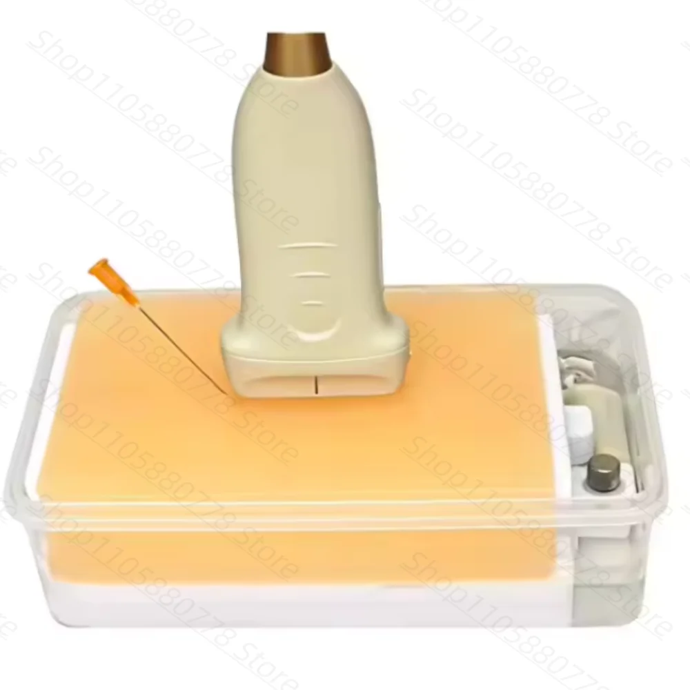 Ultrasound Vascular Puncture Training Model, Self-Healing Gel Phantom for Central Line Practice