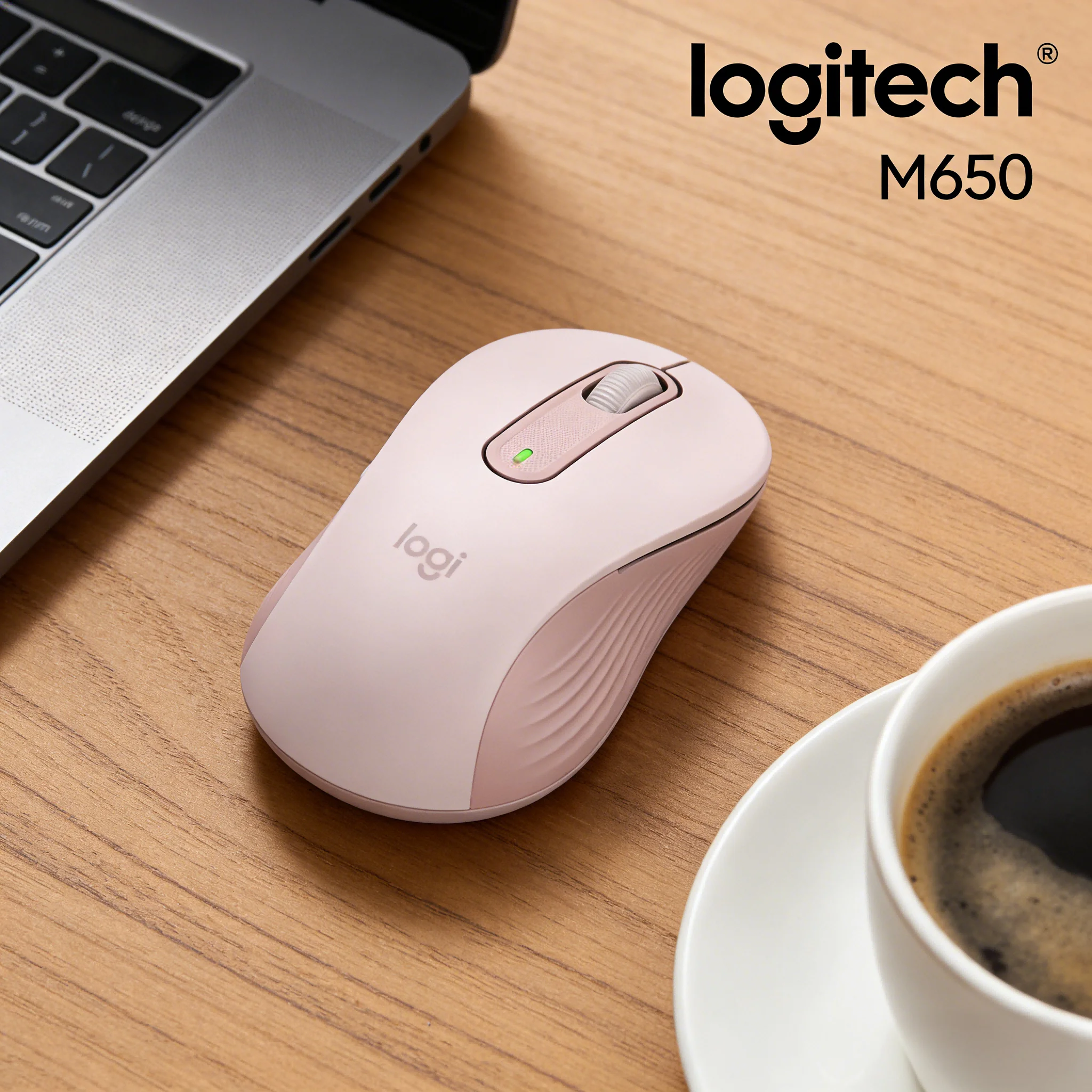 

Logitech M650 /M650L Ergonomic Silent Mouse Medium-Small Hand Grip Long Battery Life