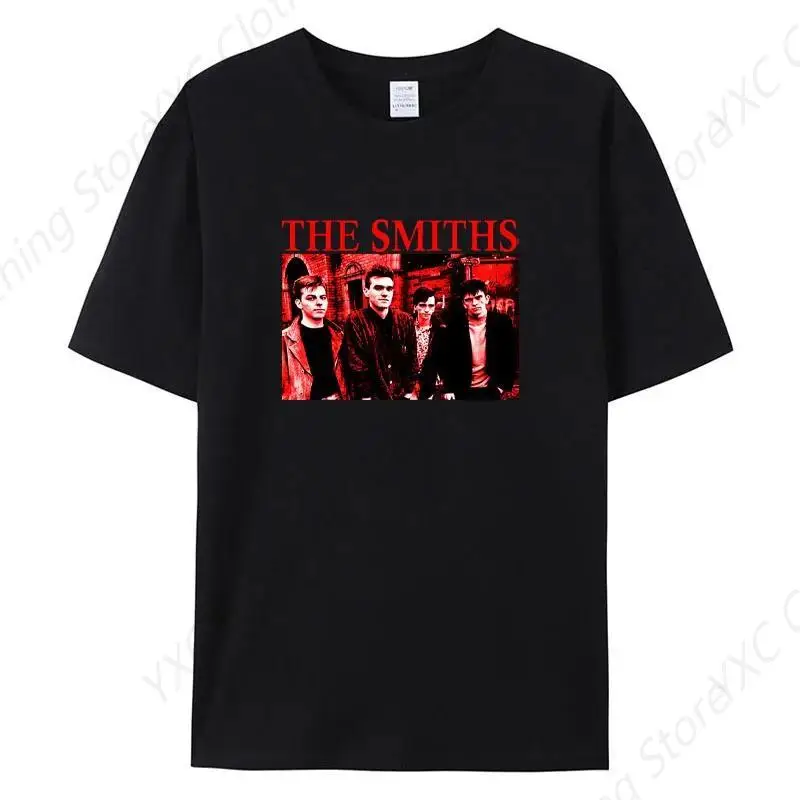 

Fashionable Prints The Smiths Men's T-shirt- Short Sleeve Crew Neck Soft Fitted Tees S - 6XL Fresh Classic Basic Tshirts