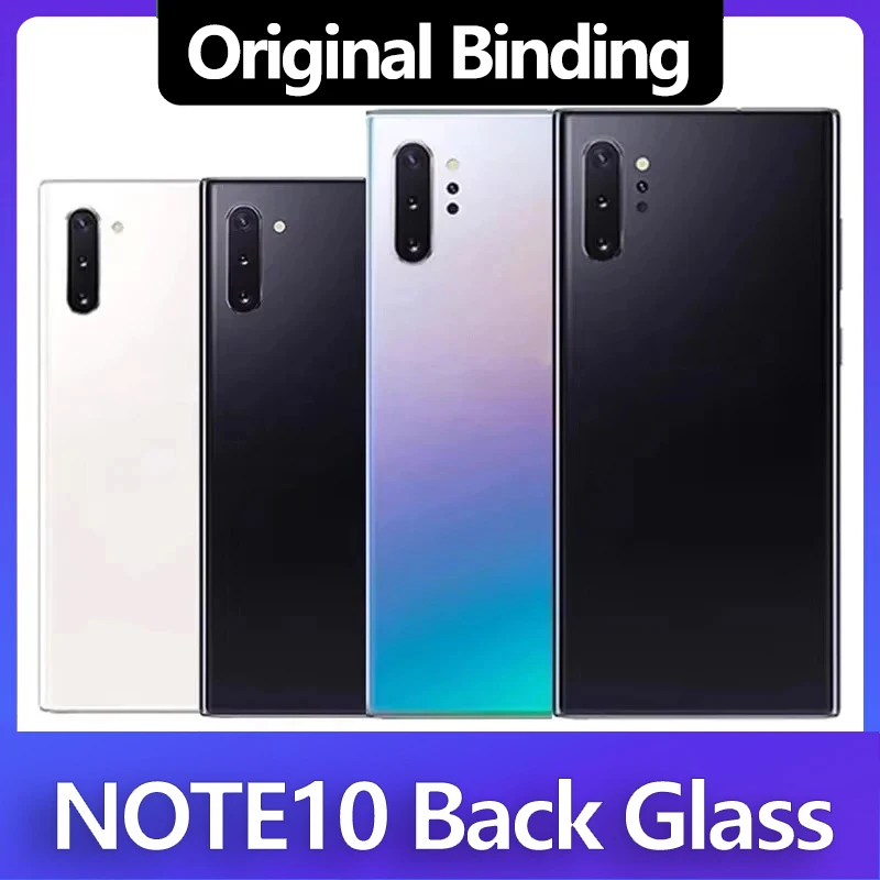 Applicable to the original Samsung note10+ back cover glass N9760 mobile phone, the new original factory outer shell 5g version