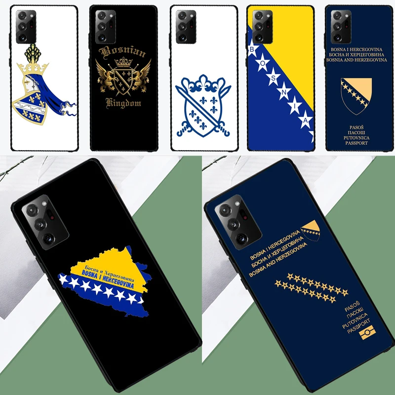 Bosnia and Herzegovina Passport Case For Samsung Galaxy S22 S23 Ultra S21 S20 FE S8 S9 S10 Plus Note 10 20 Ultra Cover Shell