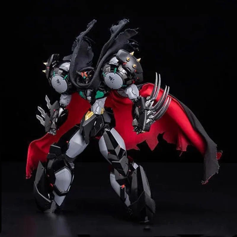 Imagem -03 - Estoque Mjh Sentinel Getter Preto Modelo mg 100 Getter Imperador Figura de Ação Robot Brinquedos com Box Kit Cabo Arma Cauda Novo em