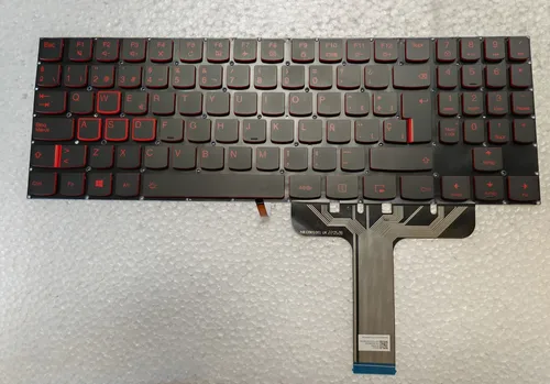 Imagen 1 del producto Teclado español para Lenovo Legion Y520 Y520-15IKB Y720 Y720-15IKB R720-15IKB llave roja