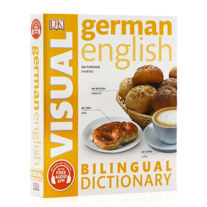 

DK German-English Bilingual Visual Dictionary Original Language Learning Books