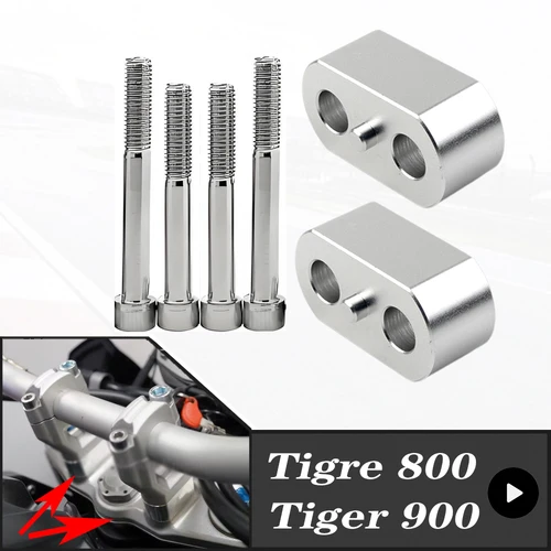 Elevadores de manillar para motocicleta, abrazadera de montaje para Triumph Tiger 800, 2011-2022, Tiger 900, 2020-2022, 20MM, Tiger800, Tiger900