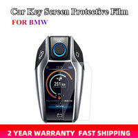 Car Key Screen Protective Film For Bmw X3 2018 2019 2020 G01 X4 X5 X6 X7 G20 G30 G32 G05 G06 G07 G22 Anti-scratch Sticker