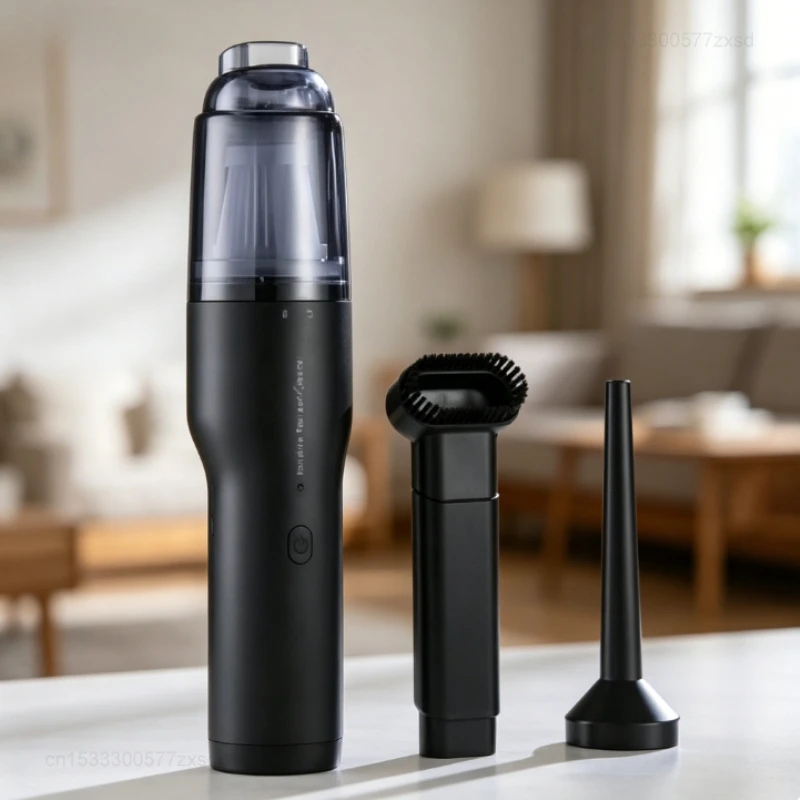 Bincoo Cordless Coffee Powder Vacuum Cleaner for Coffee Grounds Rechargeable Home Portable Handheld Cleaner for Coffee Grounds