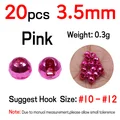 Pink 3o5 20pcs