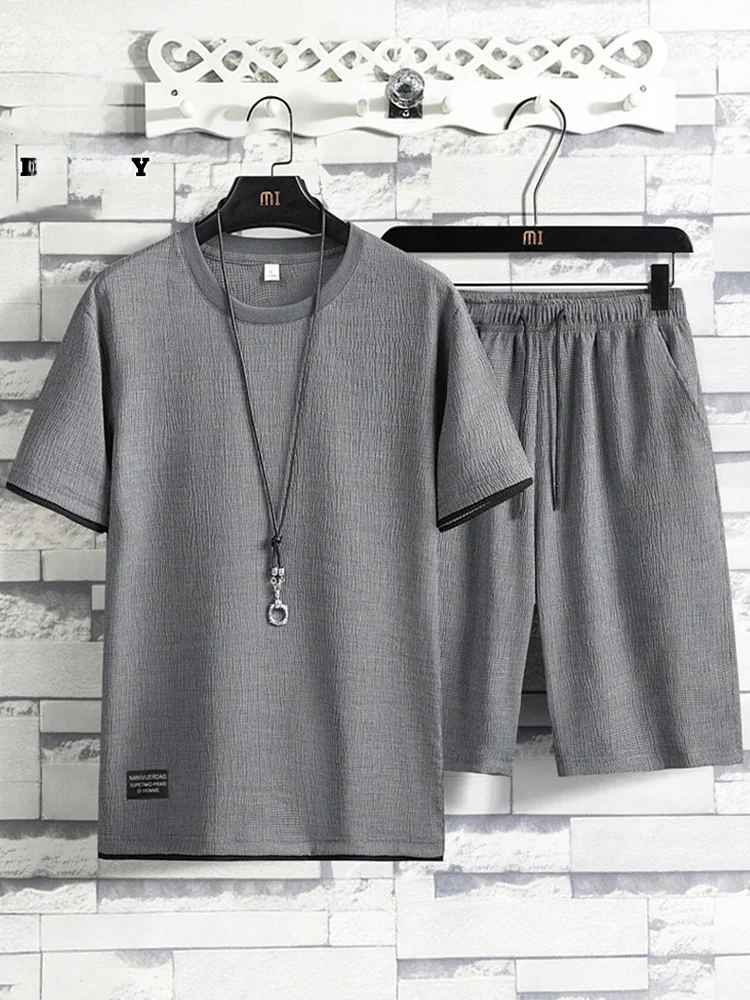 conjunto-de-camiseta-de-lino-de-manga-corta-para-hombre-verano-delgado-informal-deportivo-pantalones-cortos-de-seda-helada-conjunto-de-dos-piezas-ligero-y-transpirable