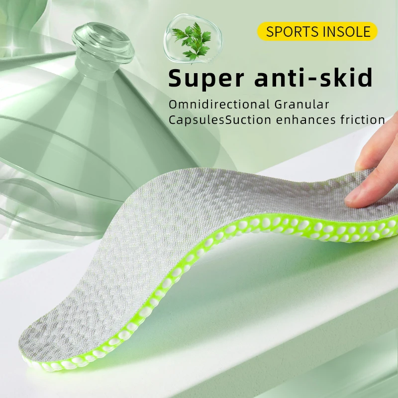 Palmilhas esportivas atualizadas de tpu, palmilhas de absorção de choque, alta elasticidade, tênis de corrida, desodorante de rebote, almofada confortável para pés