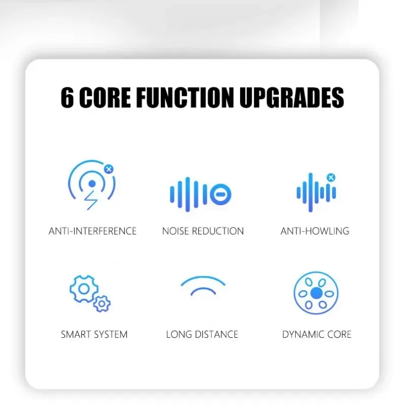 RAYHAYES KU-201 80 متر ثنائي القناة ميكروفون لاسلكي الأصلي المهنية يده ميكروفون الكاريوكي Mic لفيديوكي #2