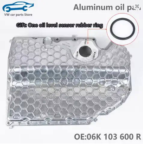 06K103600R полностью из алюминиевого сплава улучшенная модель поддона для отработанного масла для Audi A1 A3 Q2 TT VW Golf MK7 GTI Sharan Tiguan 06K 103 600 R