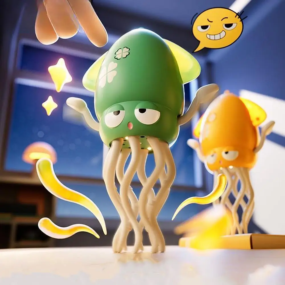 ตลก Octopus ของเล่นเด็ก Magic เต้นรํา Octopus ของเล่นพลาสติกของเล่นตลกสําหรับของขวัญวันเกิดเด็กของขวัญวัน
