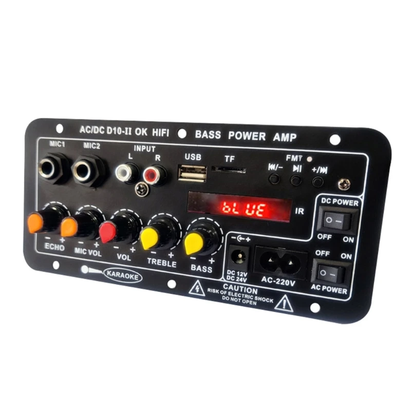 

Digital Amplifier Board Bluetooth5.0 with Powerful Bass Output Enhances Your Musics Experience Immersive Audios Dropship