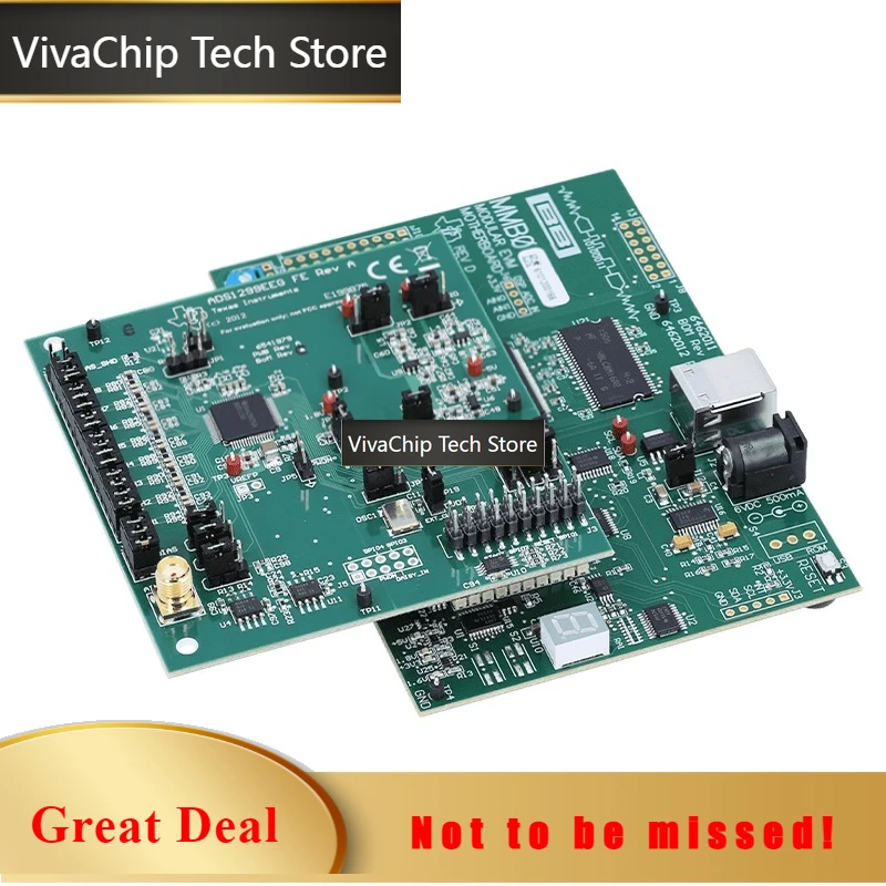 VivaChip TechADS1299EEGFE-PDK Front-End Performance Demo Kit Development Eval Board High-Precision For EEG Signal Acquisition