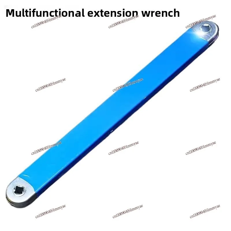 Adjustable Metal Extension Wrench, Double End Labor Saving Ratchet Spanner