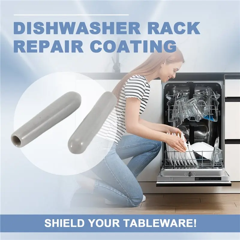 Dishwasher Cover Replacement, 100-Pack Dishwasher For Rack Caps, Rust Prevention As For Rack Repair Coating-[A04I Tools]