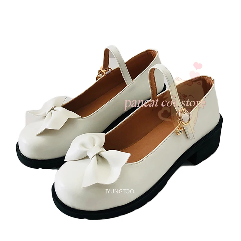 Goodbye Despair Fujisaki Chihiro Cosplay Shoes Halloween Long Boots Shoes Comic Cosplay Costume Prop Cosplay Shoes Carnival Cos