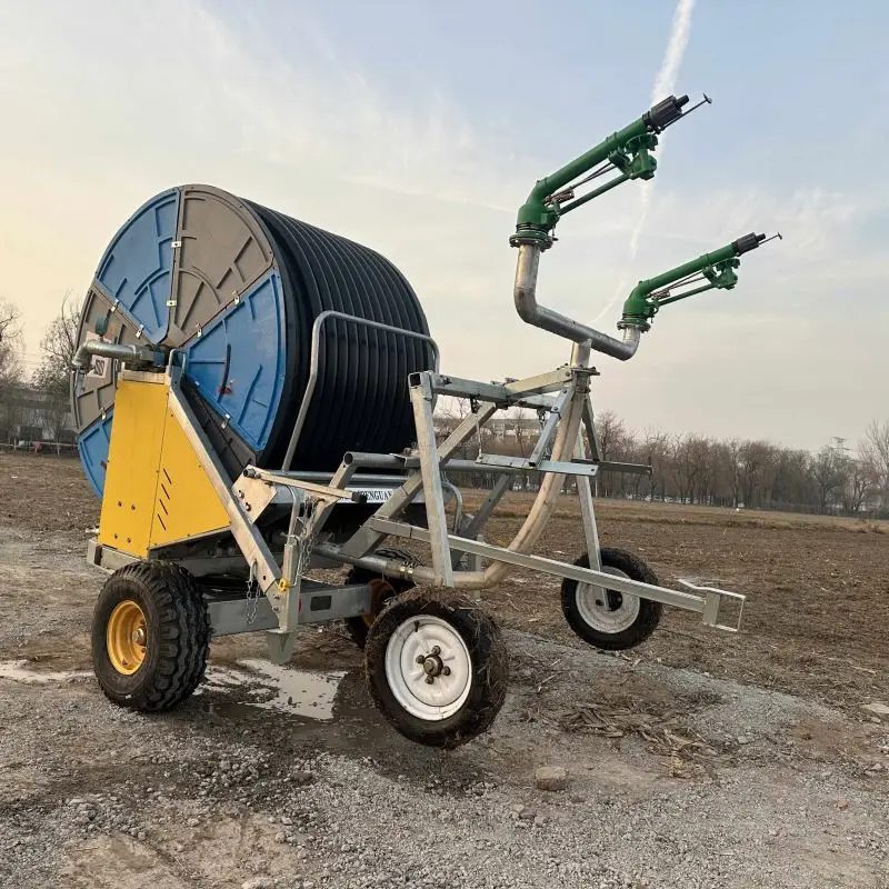 New Style Modern Farm Agricultural Pivot Irrigation Machinery 200m Sprinkler Watering Irrigation System Motor Engine Plastic