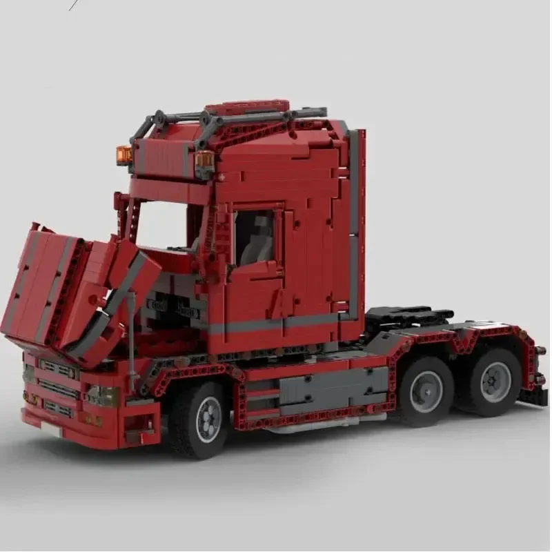 

MOC-57465City Cargo TransporterT 580 "Torpedo" Строительные блоки Модель 2820 Детали Строительные блоки на день рождения Игрушка в подарок для мальчиков и детей