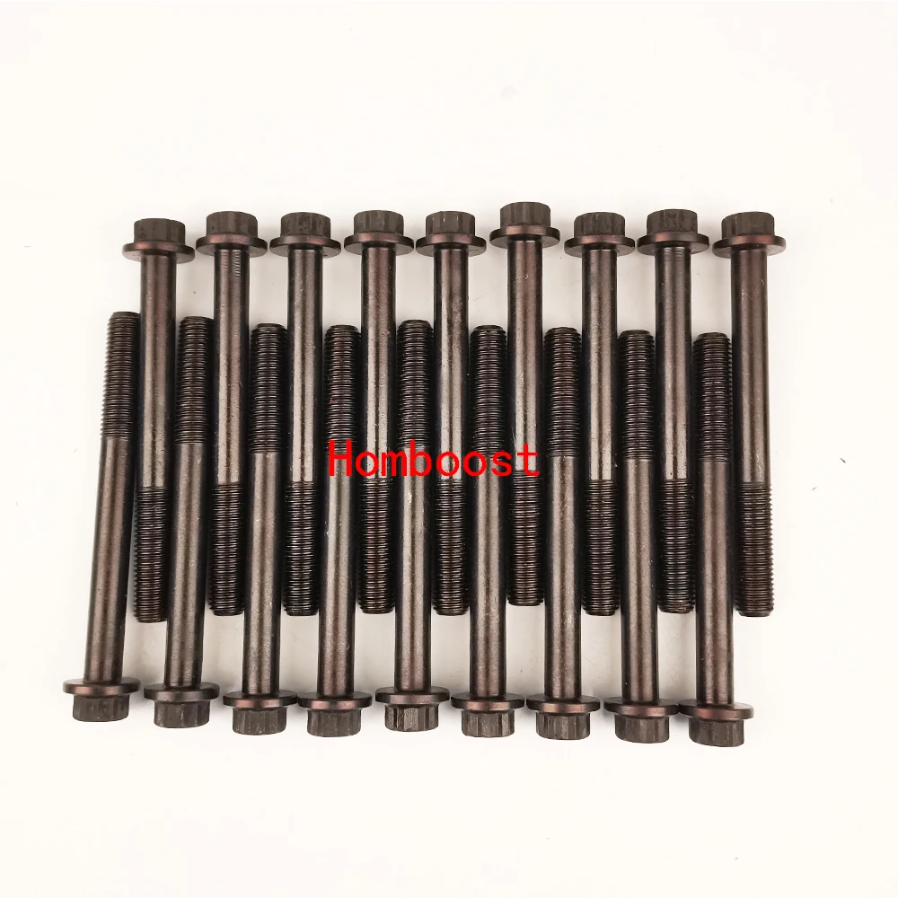 18PCS Cylinder Head Bolt Screws TD27 11056-43G00 For Nissan Atlas Cabstar Caravan Datsun Elgrand Terrano