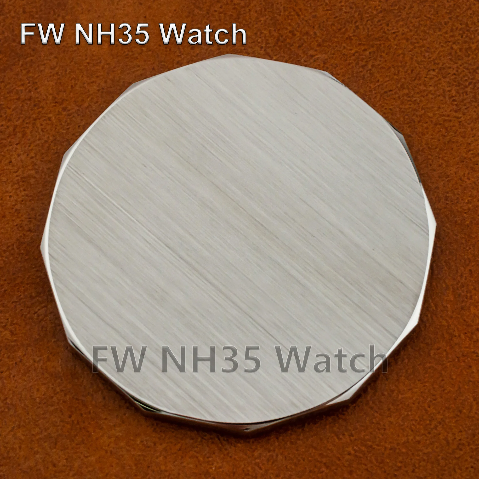 Solid Stainless Steel Watch Bottom for PAM 6152/6154 Watches New Watch Back Cover fit 47mm Watch Case Watch Parts Replacements