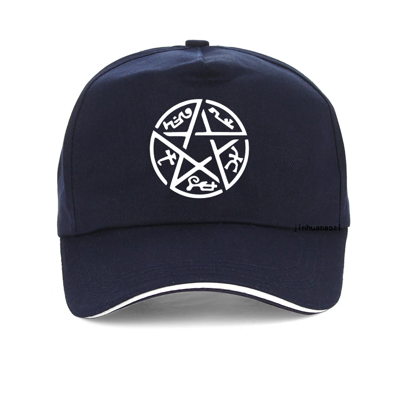 Boné de beisebol feminino Supernatural Devil Trap, Chapéu Hip Hop, Tampas Snapback ajustáveis, moda retro, novo chapéu pai, pop, armadilha