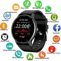 LIGE Smart Watch Women Men Full Touch Screen Bluetooth 5.2 Call Waterproof Watches Sports Fitness Tracker Factory IP67 ZL02 New