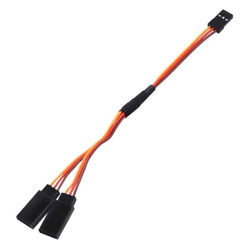ABAN 50Pcs 150Mm Y Type Extended Line Extension Lead Wire Cable For Futaba Jr Y Harness Servo Lead Extension