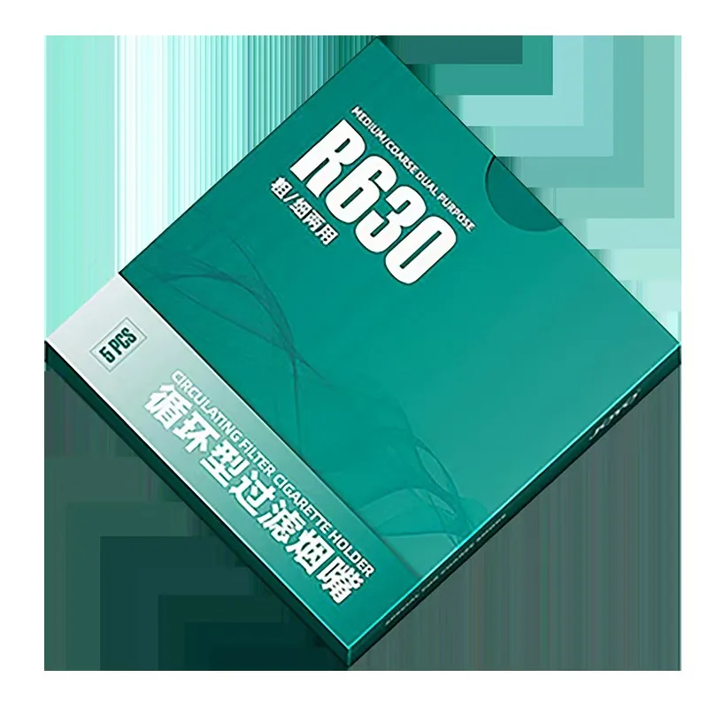 5 قطعة/الحزمة المتاح تصفية حامل السجائر الشفاه المعبرة سميكة حامل السجائر الأبيض تصفية القطن للسجائر 7.6 مللي متر